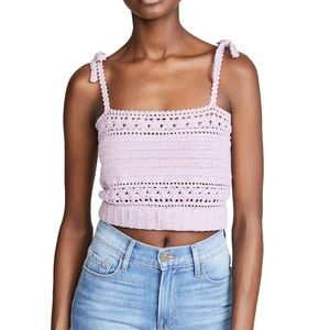 She Made Me | Rose Crochet Cami